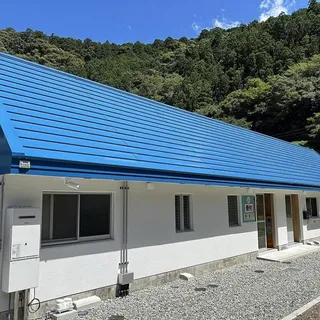 受付管理棟の外観